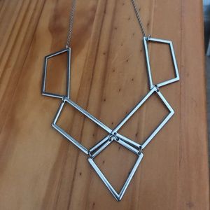 Geometric Bib Necklace